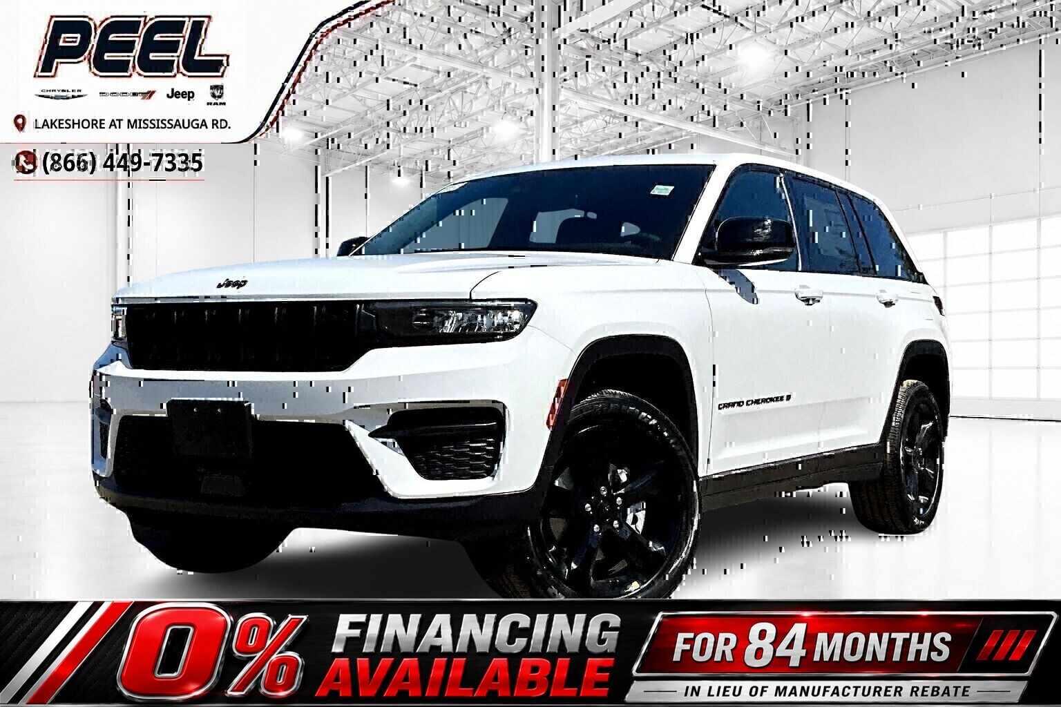White 2025 Jeep Grand Cherokee Altitude 4WD SUV / Crossover Four-Wheel Drive 8-Speed Automatic
