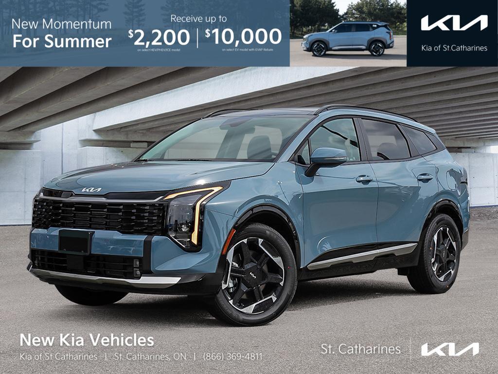 Blue 2026 Kia Sportage Hybrid EX Premium AWD SUV / Crossover Automatic