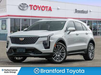 White 2024 Cadillac XT4 Premium Luxury AWD SUV / Crossover Four-Wheel Drive Automatic