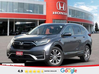 Gray 2021 Honda CR-V Touring AWD SUV / Crossover All-Wheel Drive Automatic