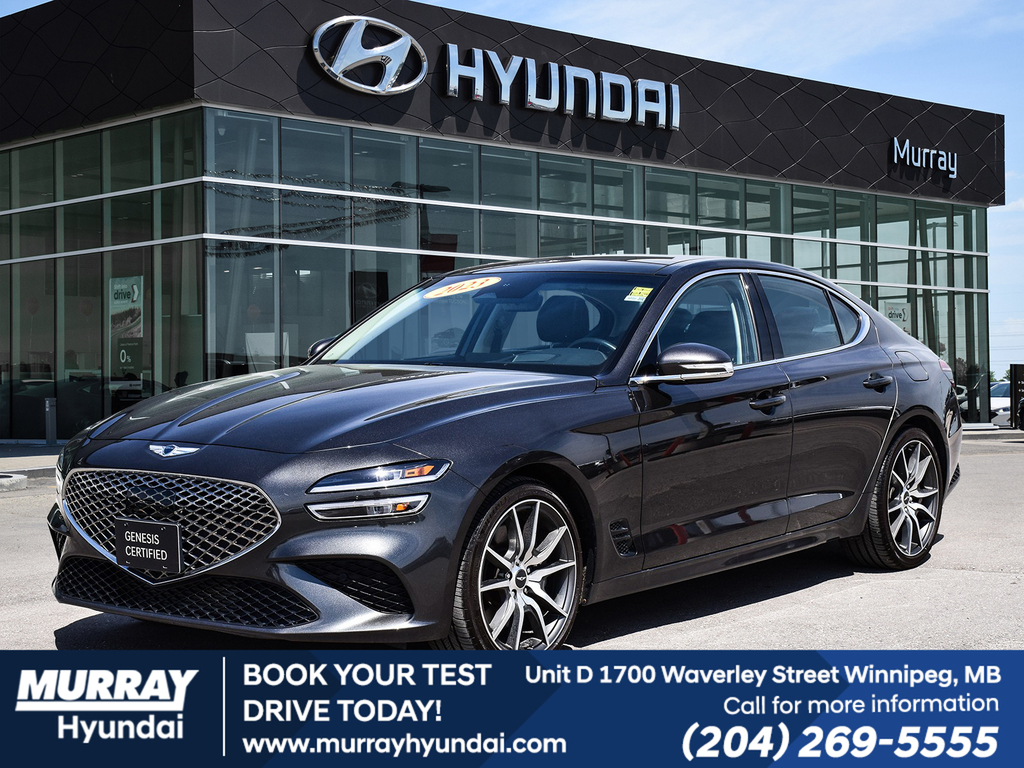 Makalu Gray 2023 Genesis G70 3.3T Advanced AWD Sedan Automatic