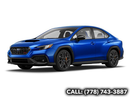 Blue 2026 Subaru WRX tS AWD Sedan All-Wheel Drive Manual
