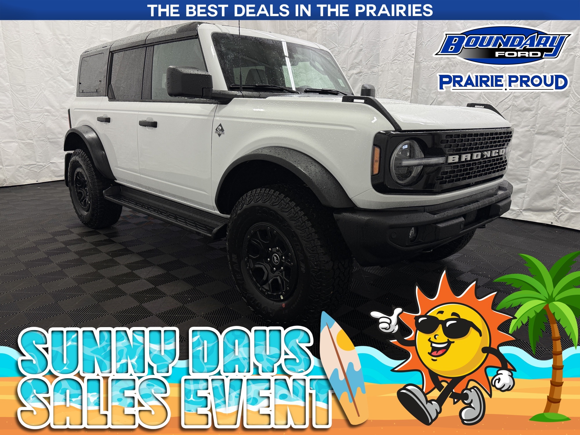 White 2026 Ford Bronco Outer Banks 4-Door 4WD SUV / Crossover Four-Wheel Drive Automatic