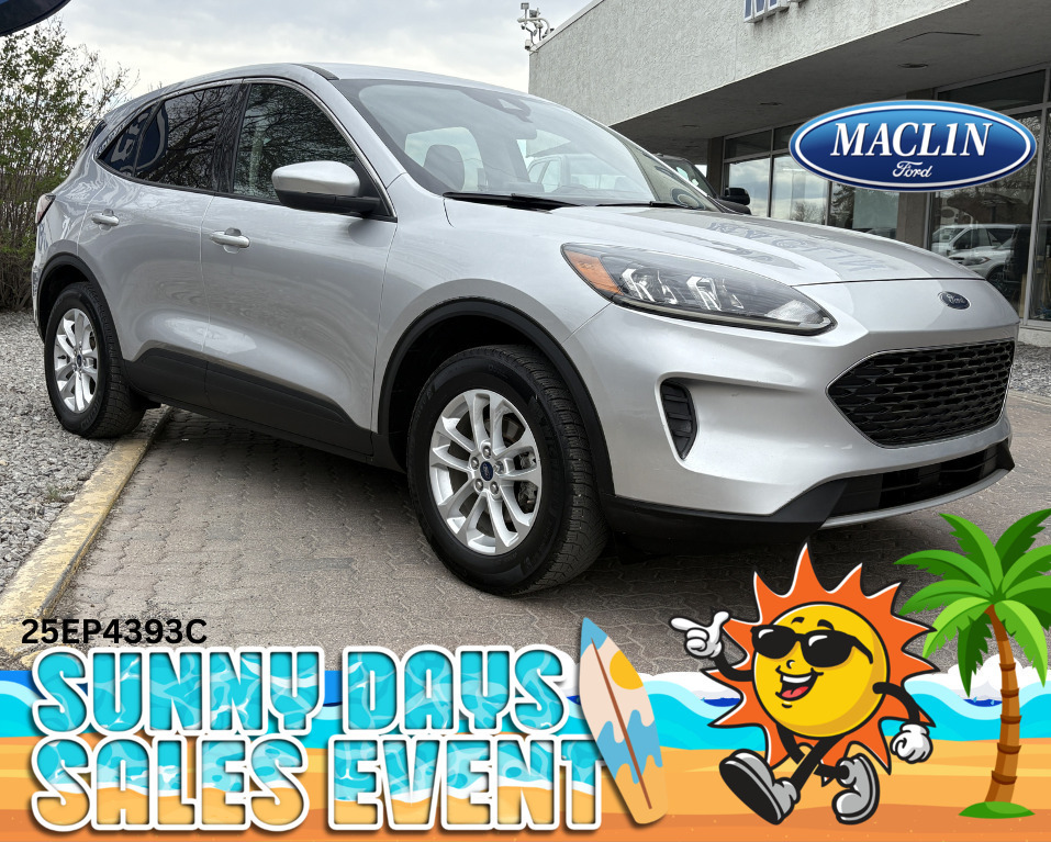 Silver 2020 Ford Escape SE AWD SUV / Crossover All-Wheel Drive 8-Speed Automatic