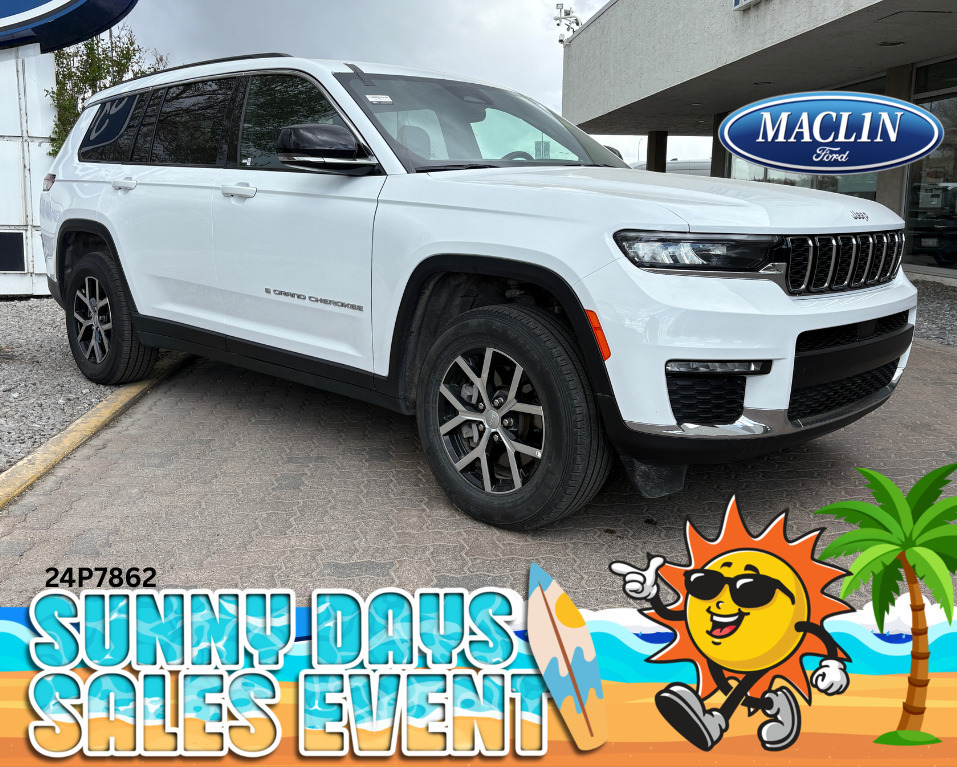 White 2024 Jeep Grand Cherokee L Limited 4WD SUV / Crossover Four-Wheel Drive 8-Speed Automatic