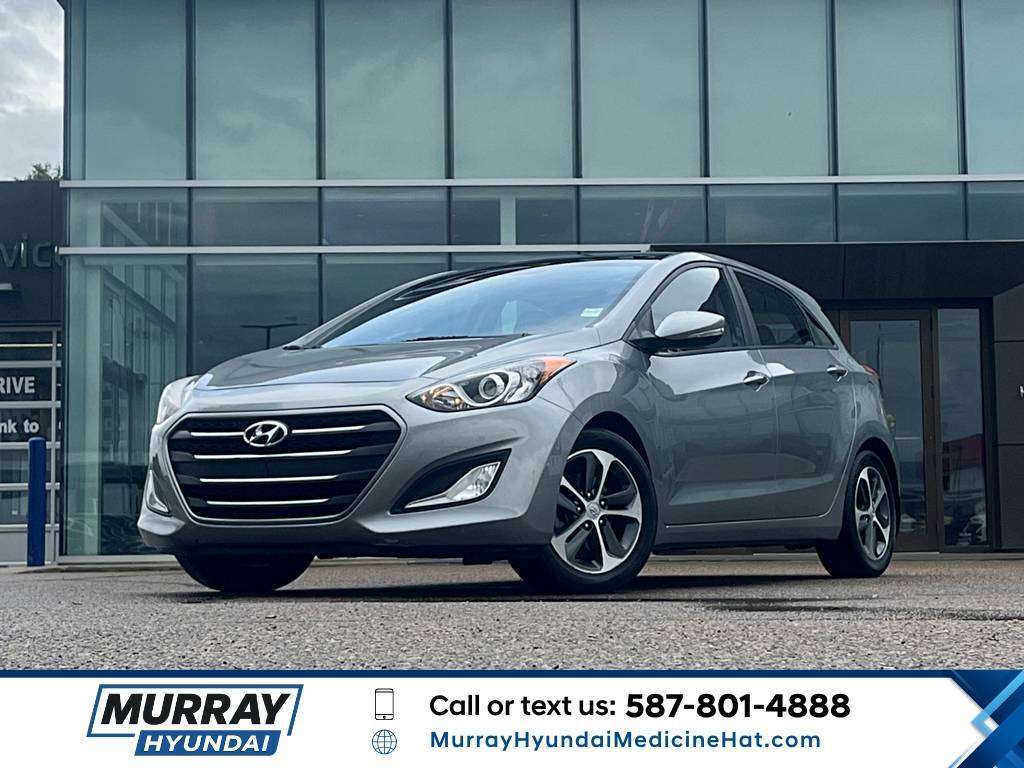 Sparkling Metal 2016 Hyundai Elantra GT GLS FWD Hatchback 6-Speed Automatic