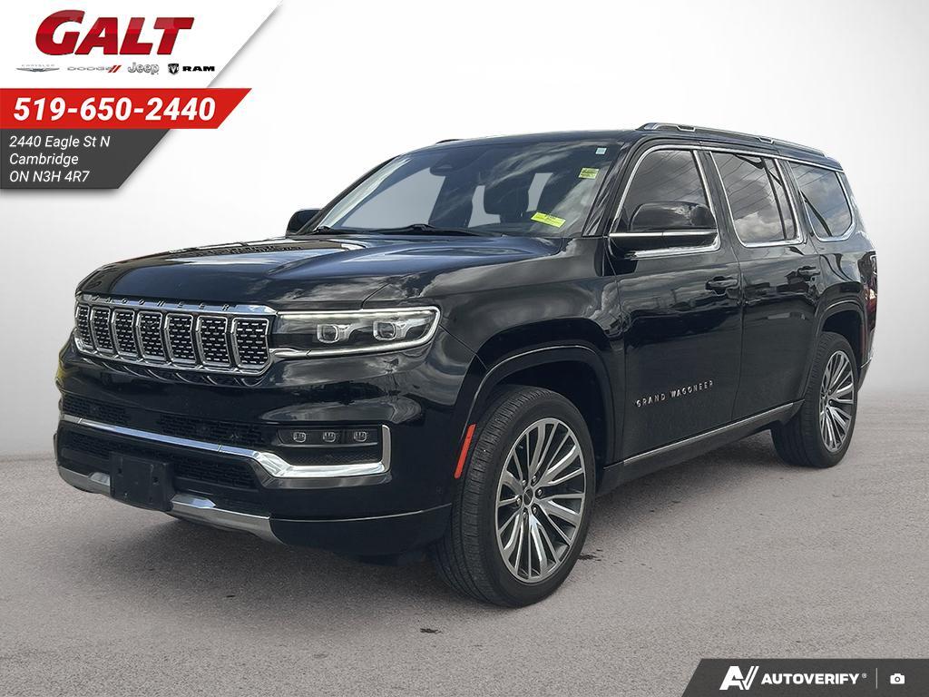 Black 2022 Jeep Grand Wagoneer Series III 4WD SUV / Crossover Four-Wheel Drive 8-Speed Automatic