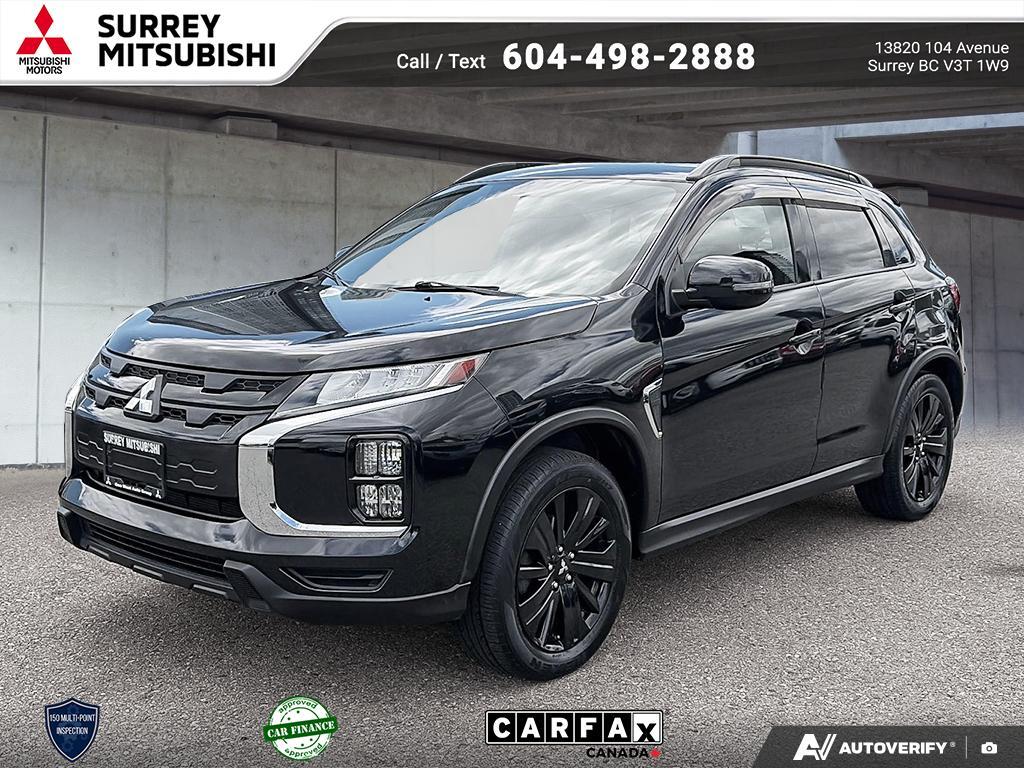 Black 2020 Mitsubishi RVR Limited Edition AWC SUV / Crossover Continuously Variable Transmission