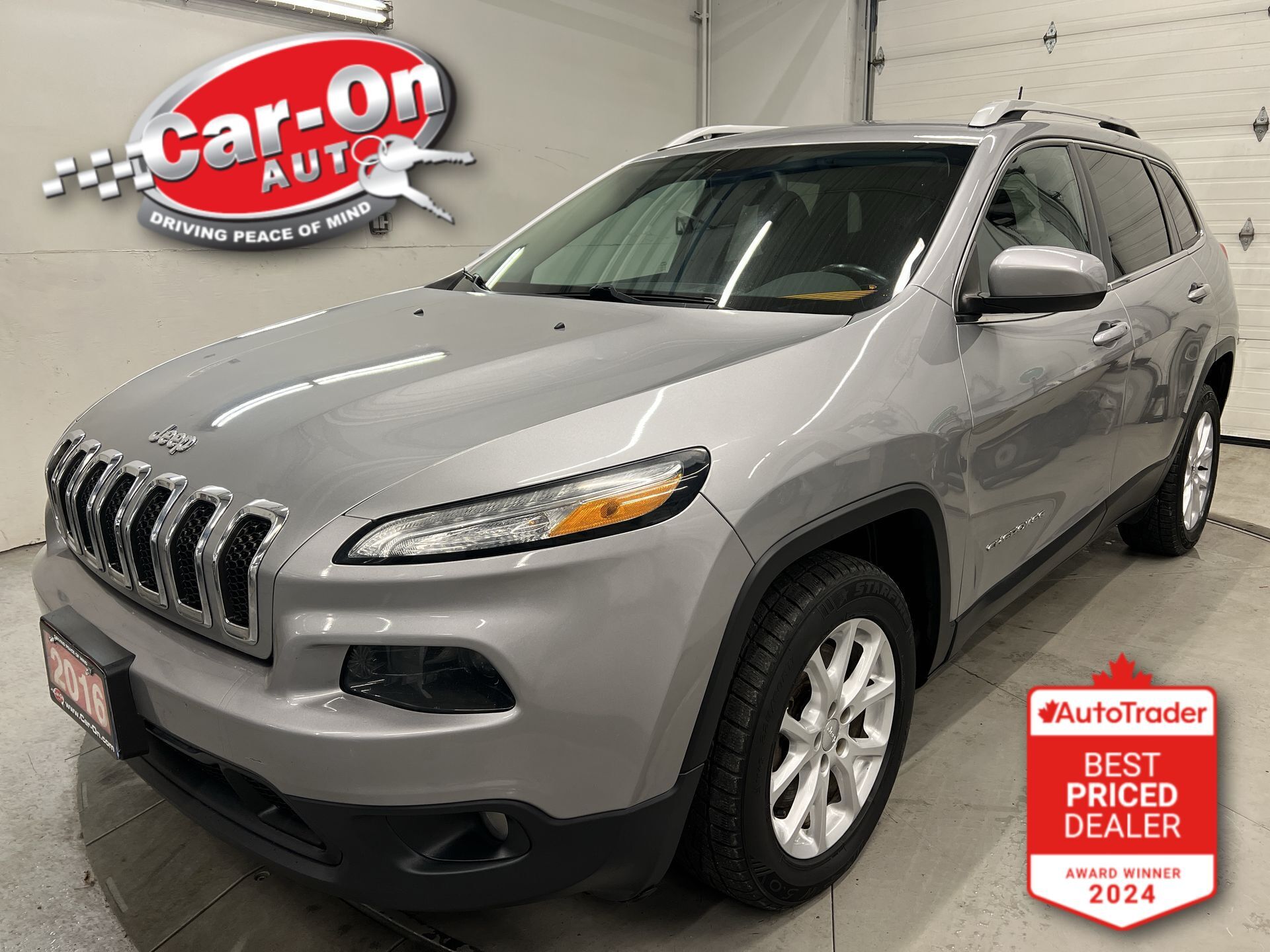 Silver 2016 Jeep Cherokee North 4WD SUV / Crossover Automatic