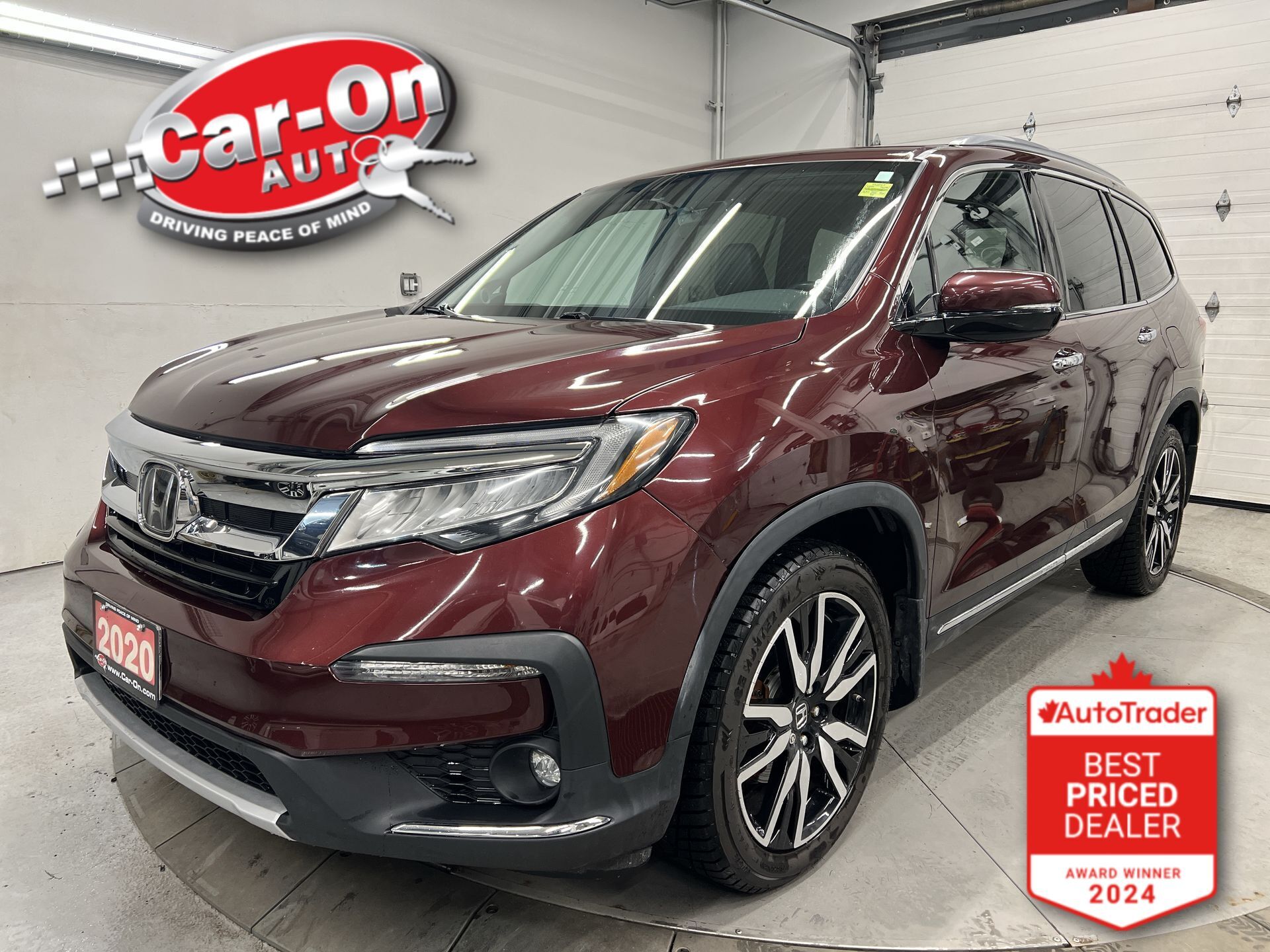 Black 2020 Honda Pilot Touring AWD SUV / Crossover All-Wheel Drive Automatic