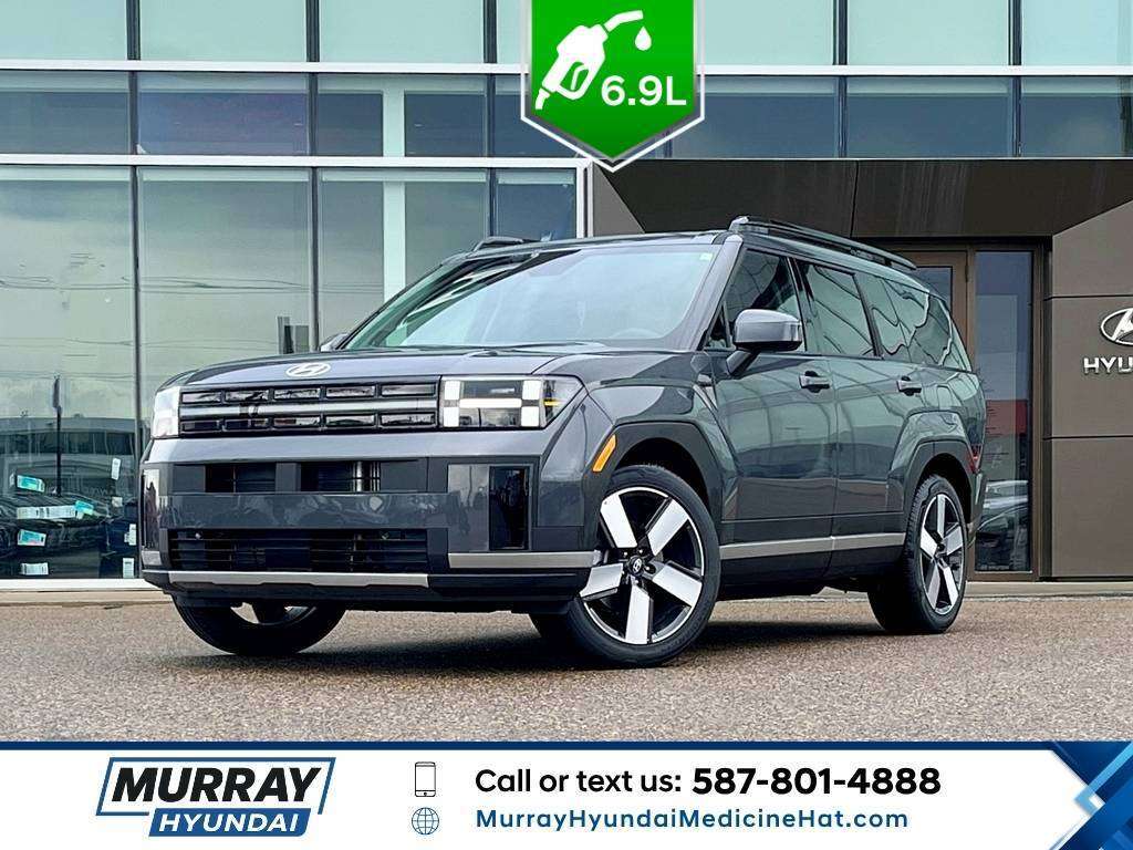 Gray (Ecotronic Grey) 2026 Hyundai Santa Fe Hybrid Preferred AWD SUV / Crossover Automatic