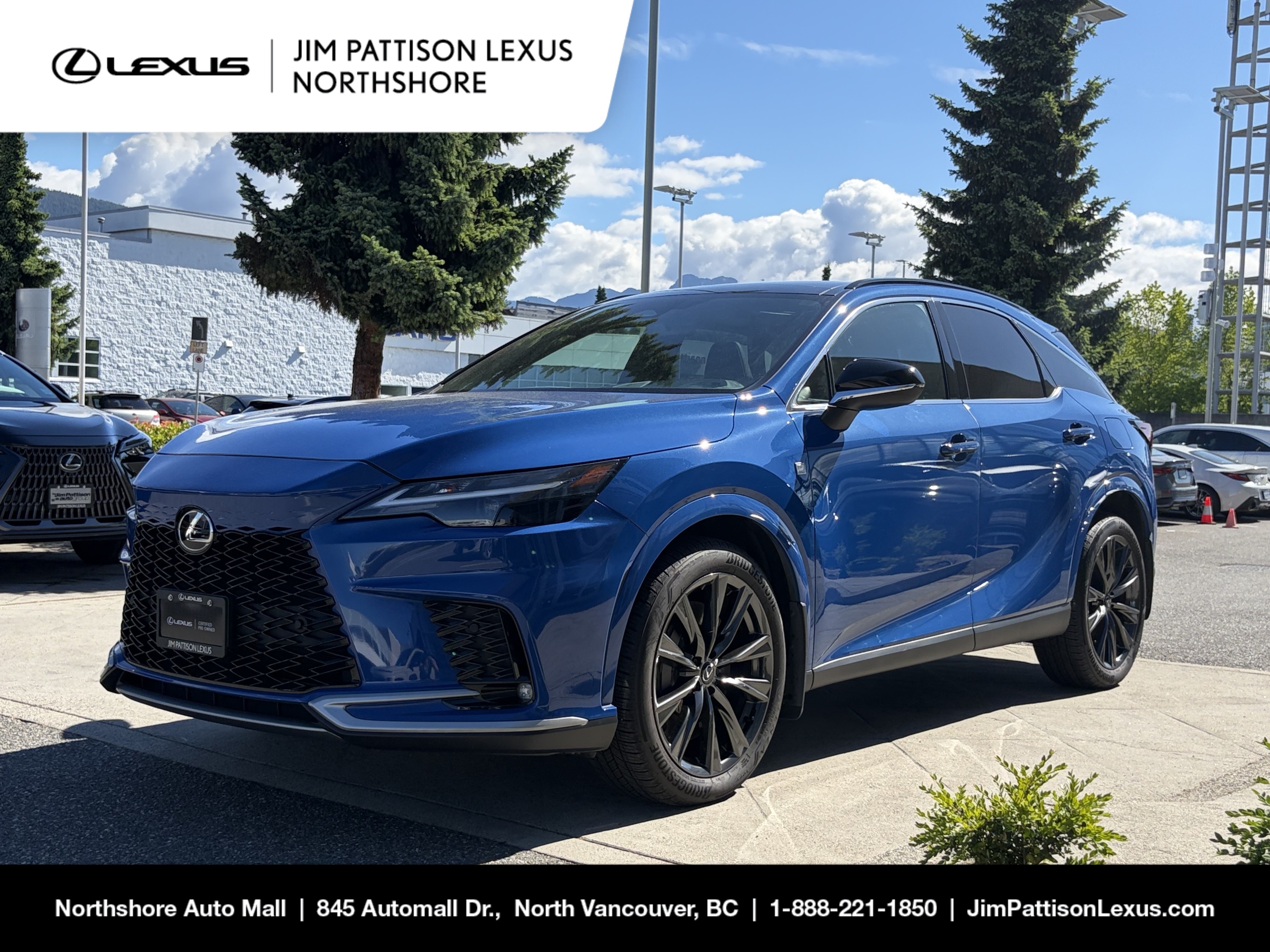 Blue 2024 Lexus RX 350 F Sport 2 AWD SUV / Crossover Automatic