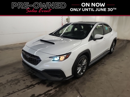 White 2023 Subaru WRX AWD Sedan All-Wheel Drive Manual