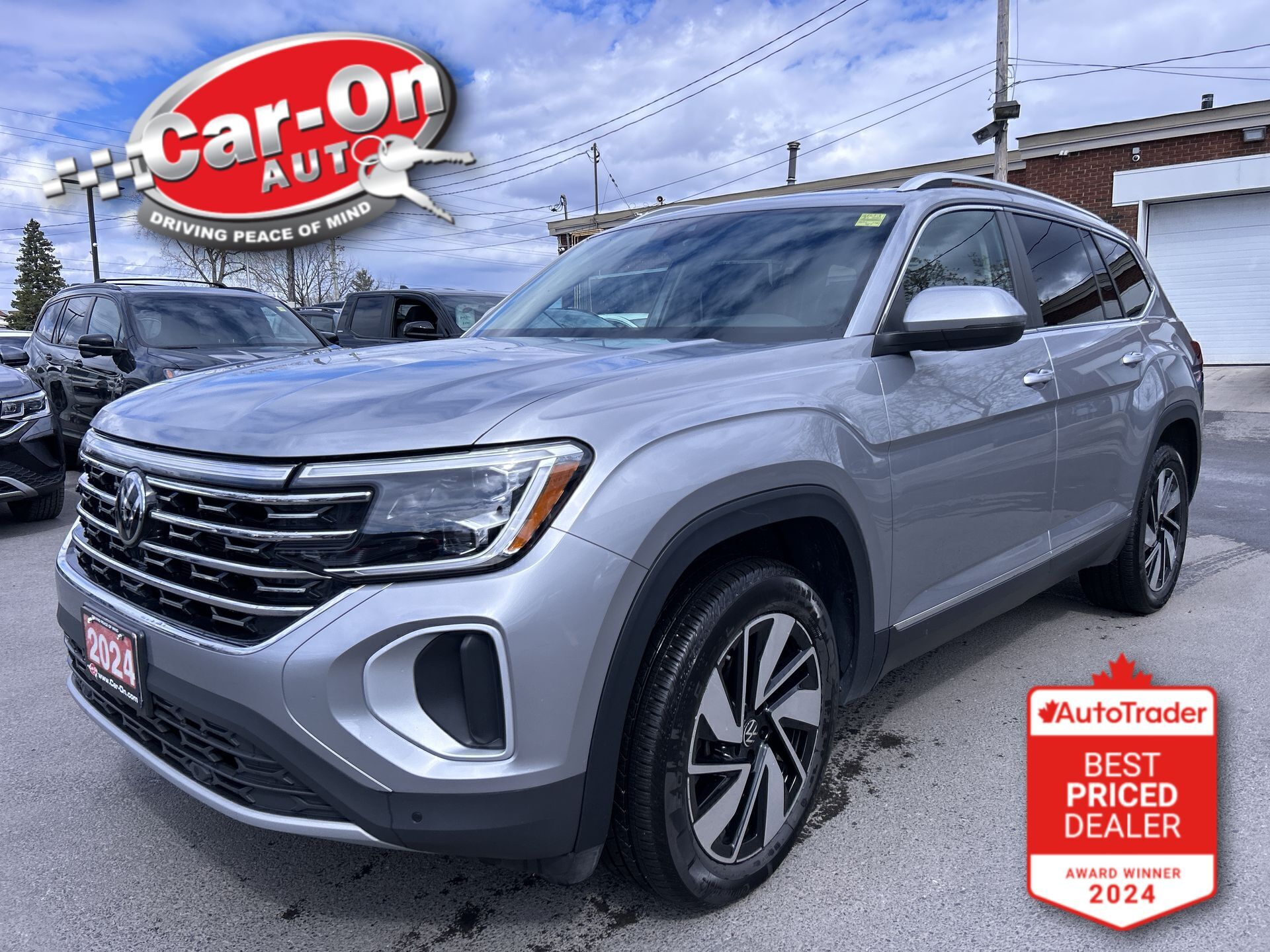 Silver 2024 Volkswagen Atlas Highline 4Motion SUV / Crossover Automatic