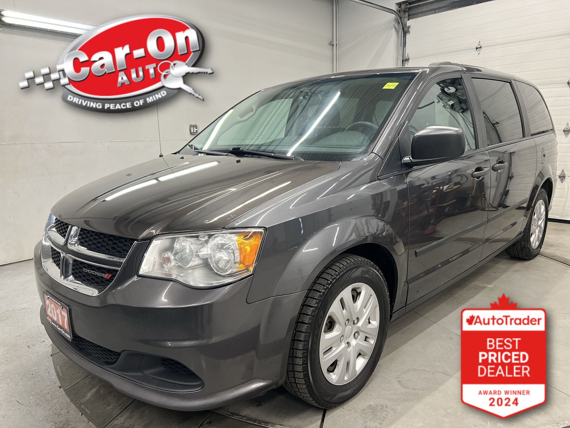 Gray 2017 Dodge Grand Caravan Minivan Automatic