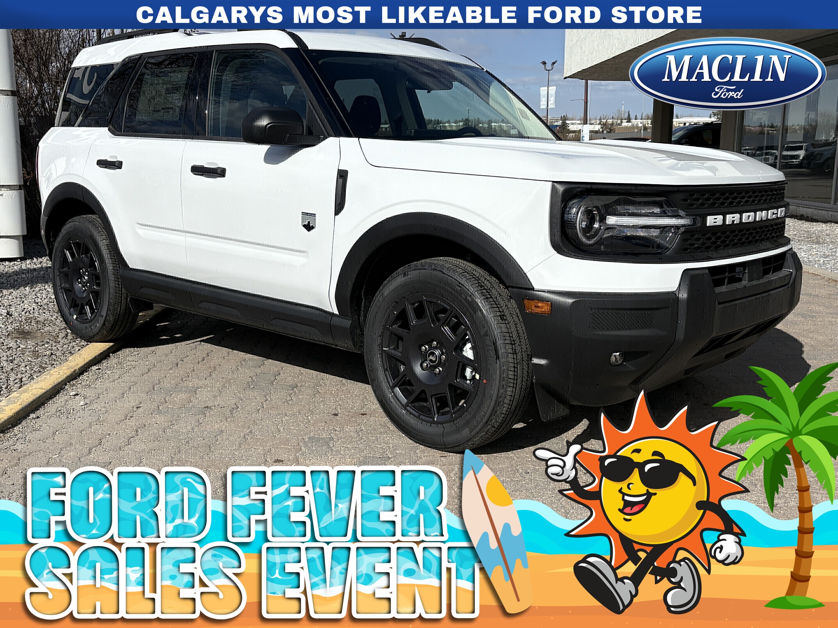 White 2026 Ford Bronco Sport Big Bend AWD SUV / Crossover All-Wheel Drive 8-Speed Automatic