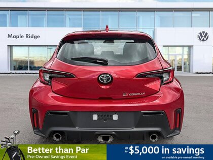 used 2023 Toyota GR Corolla car, priced at $47,748