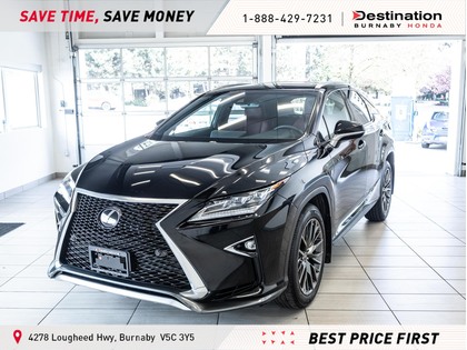 Black (CAVIAR) 2017 Lexus RX 350 AWD SUV / Crossover All-Wheel Drive Automatic