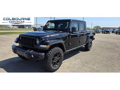 Black 2026 Jeep Gladiator Willys '41 4dr Crew Cab 4WD Pickup Truck Four-Wheel Drive 8-Speed Automatic