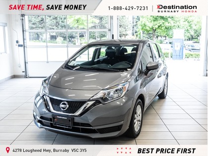 Gray (GUN METALLIC) 2017 Nissan Versa Note SV Hatchback Front-Wheel Drive Automatic