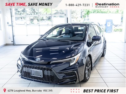 BLUEPRINT 2025 Toyota Corolla Hybrid SE AWD Sedan All-Wheel Drive Automatic
