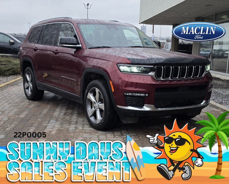 Red 2022 Jeep Grand Cherokee L Limited 4WD SUV / Crossover Four-Wheel Drive 8-Speed Automatic
