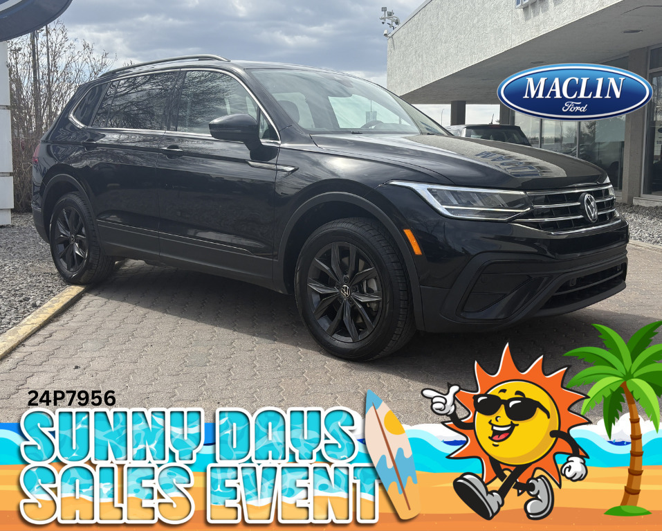 Black 2024 Volkswagen Tiguan Comfortline 4Motion SUV / Crossover 8-Speed Automatic