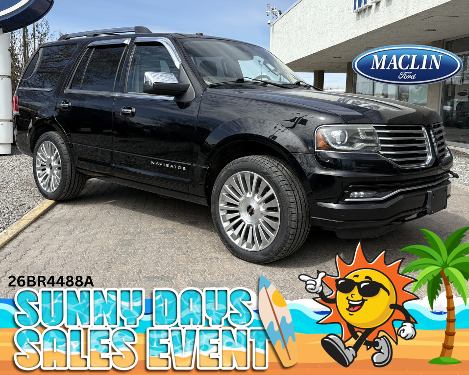 Black 2016 Lincoln Navigator Select 4WD SUV / Crossover Four-Wheel Drive 6-Speed Automatic