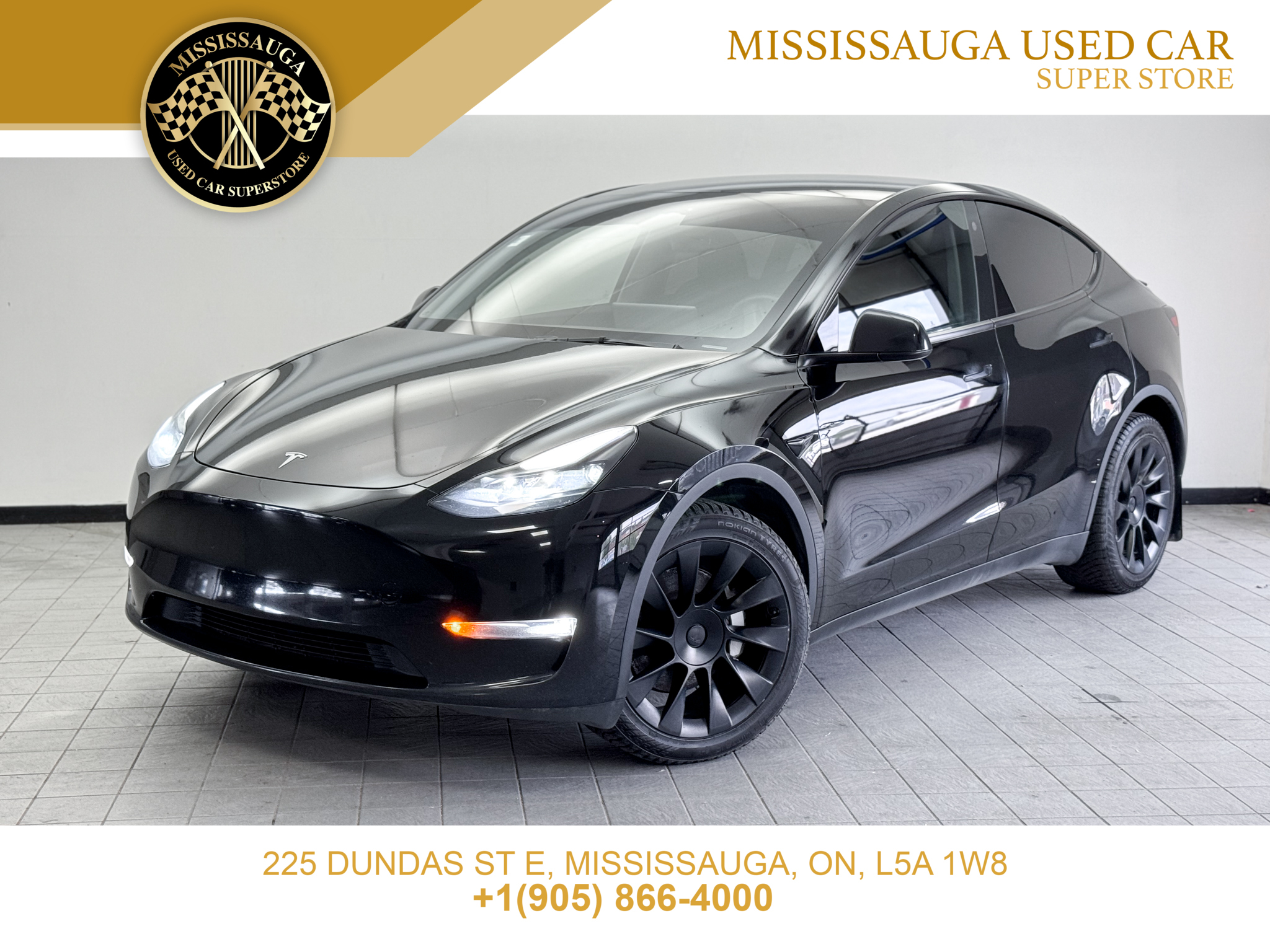 Black 2023 Tesla Model Y Long Range AWD SUV / Crossover All-Wheel Drive Automatic