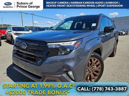 2026 Subaru Forester Sport Crossover AWD