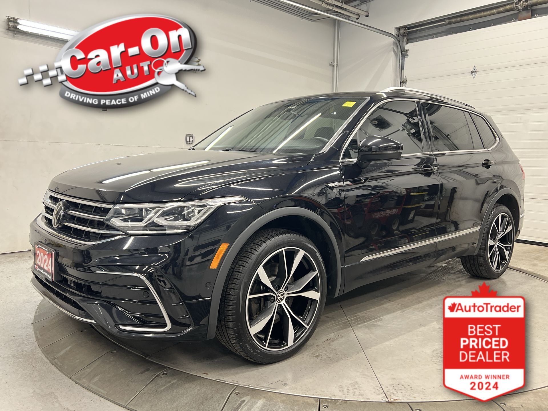 Black 2024 Volkswagen Tiguan Highline R-Line 4Motion SUV / Crossover Automatic