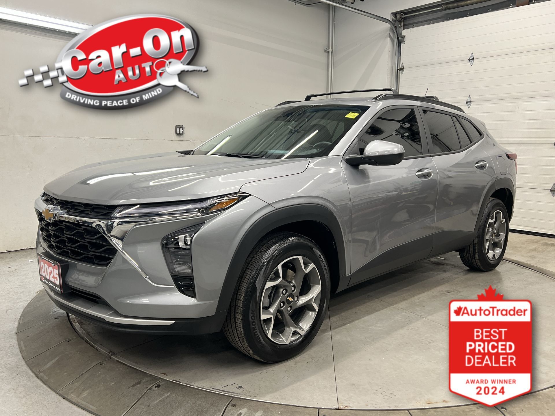 Gray 2025 Chevrolet Trax LT FWD SUV / Crossover Front-Wheel Drive Automatic