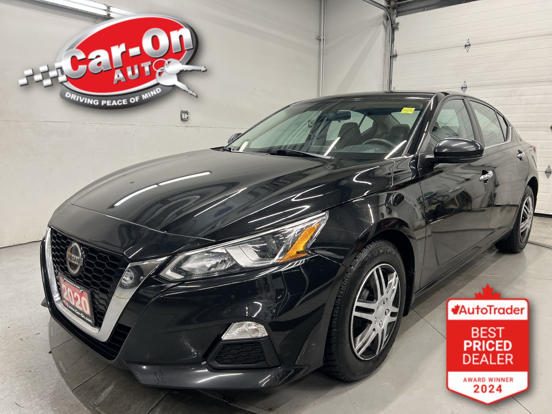 Black 2020 Nissan Altima 2.5 S AWD Sedan All-Wheel Drive Automatic