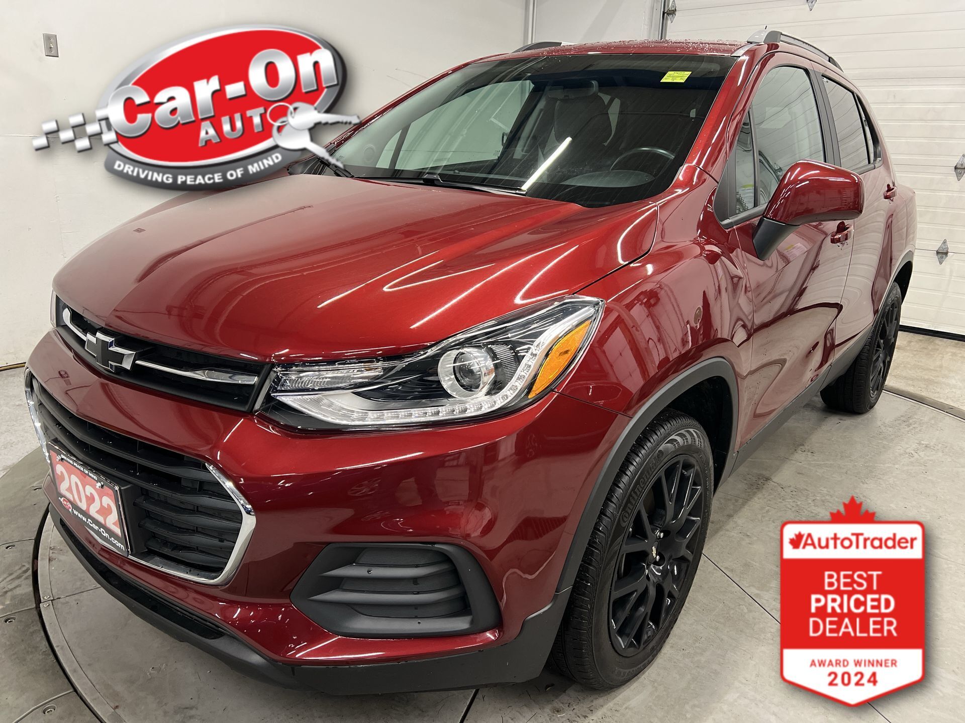Red 2022 Chevrolet Trax LT AWD SUV / Crossover All-Wheel Drive Automatic
