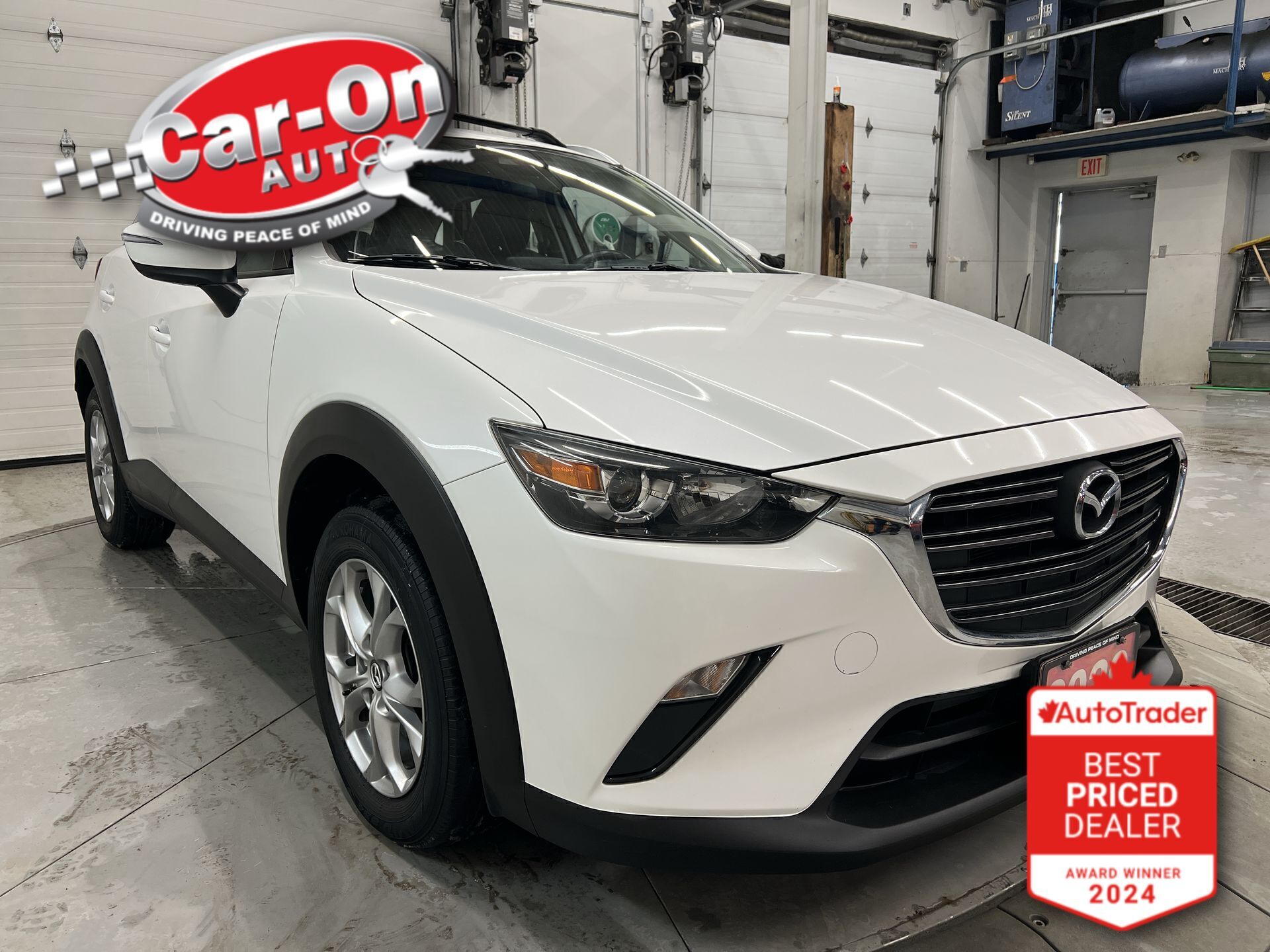 White 2020 Mazda CX-3 GS AWD SUV / Crossover All-Wheel Drive Automatic
