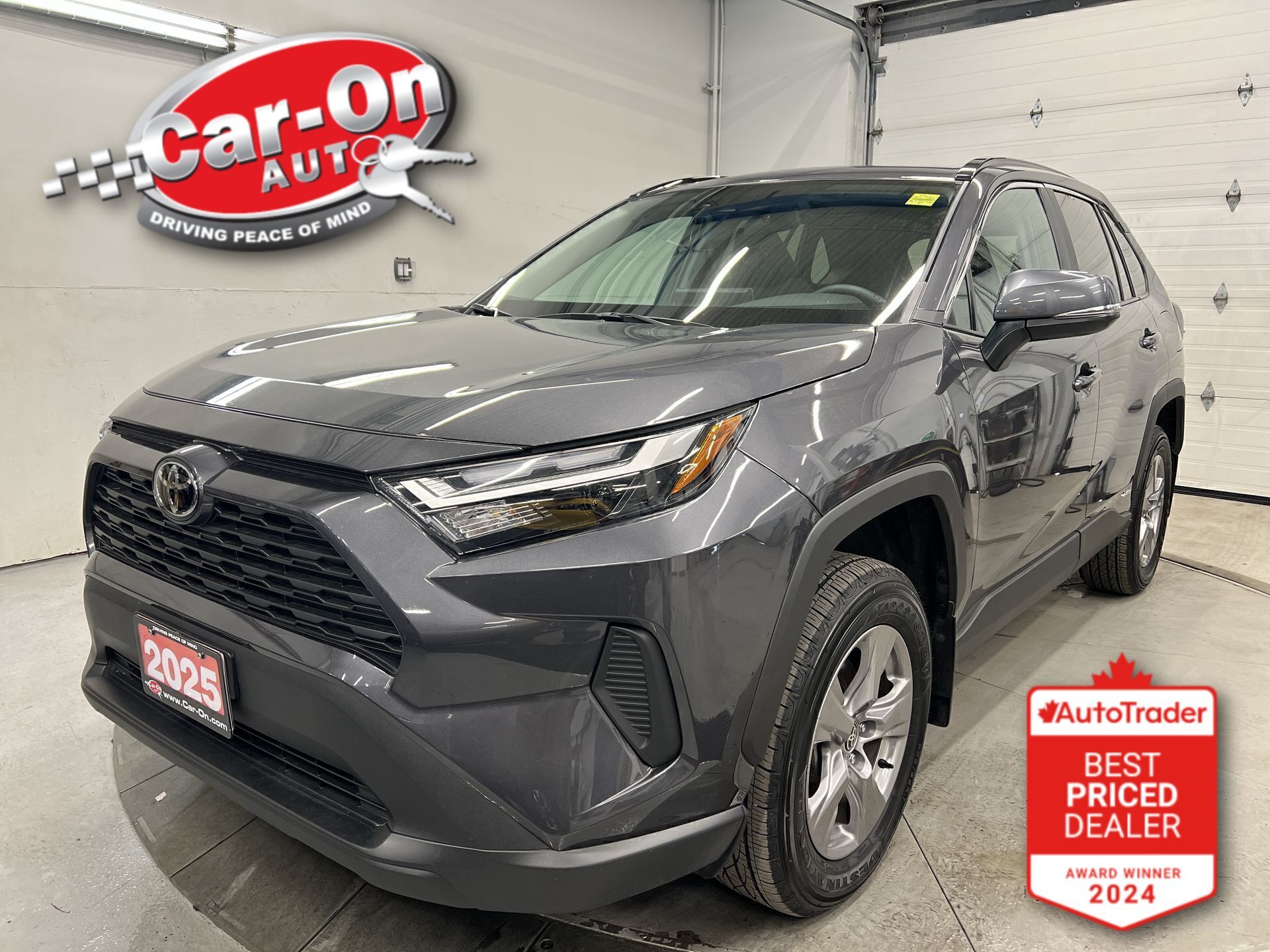Gray 2025 Toyota RAV4 Hybrid XLE AWD SUV / Crossover All-Wheel Drive Automatic