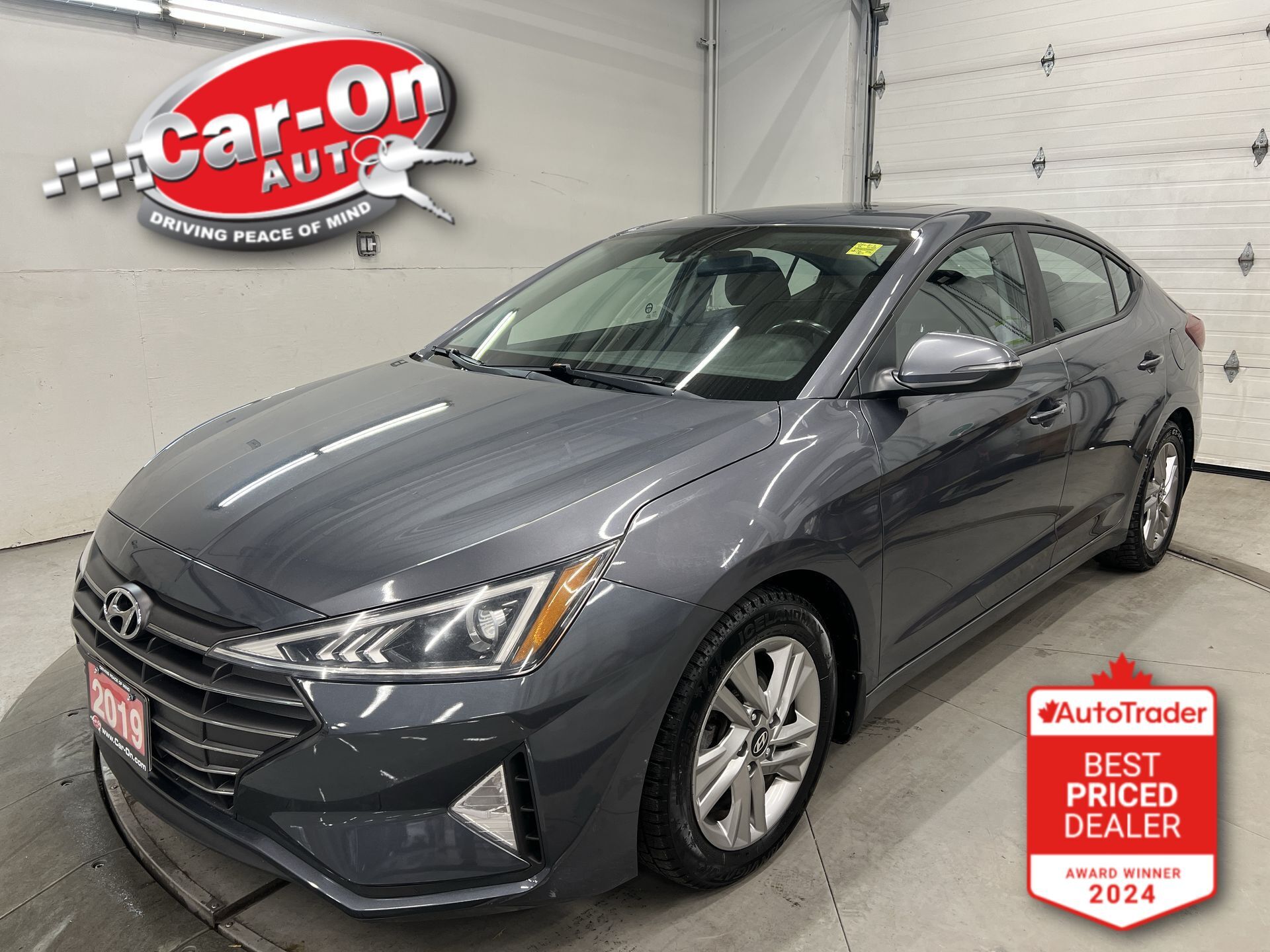 Gray 2019 Hyundai Elantra Preferred FWD Sedan Automatic