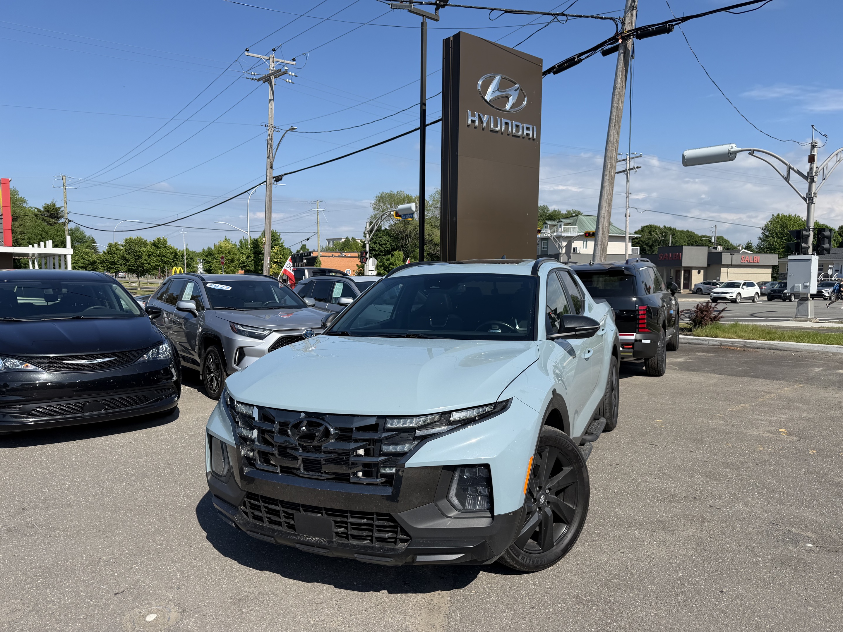 Blue 2023 Hyundai Santa Cruz Ultimate Crew Cab AWD Pickup Truck Automatic