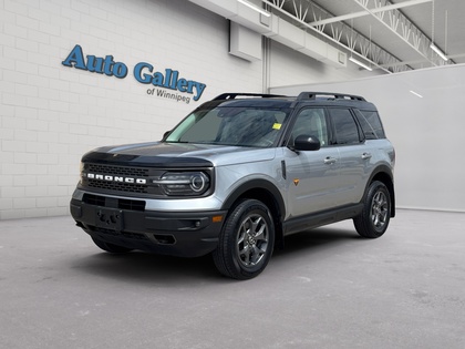 Gray 2021 Ford Bronco Sport Badlands 4WD SUV / Crossover All-Wheel Drive 8-Speed Automatic