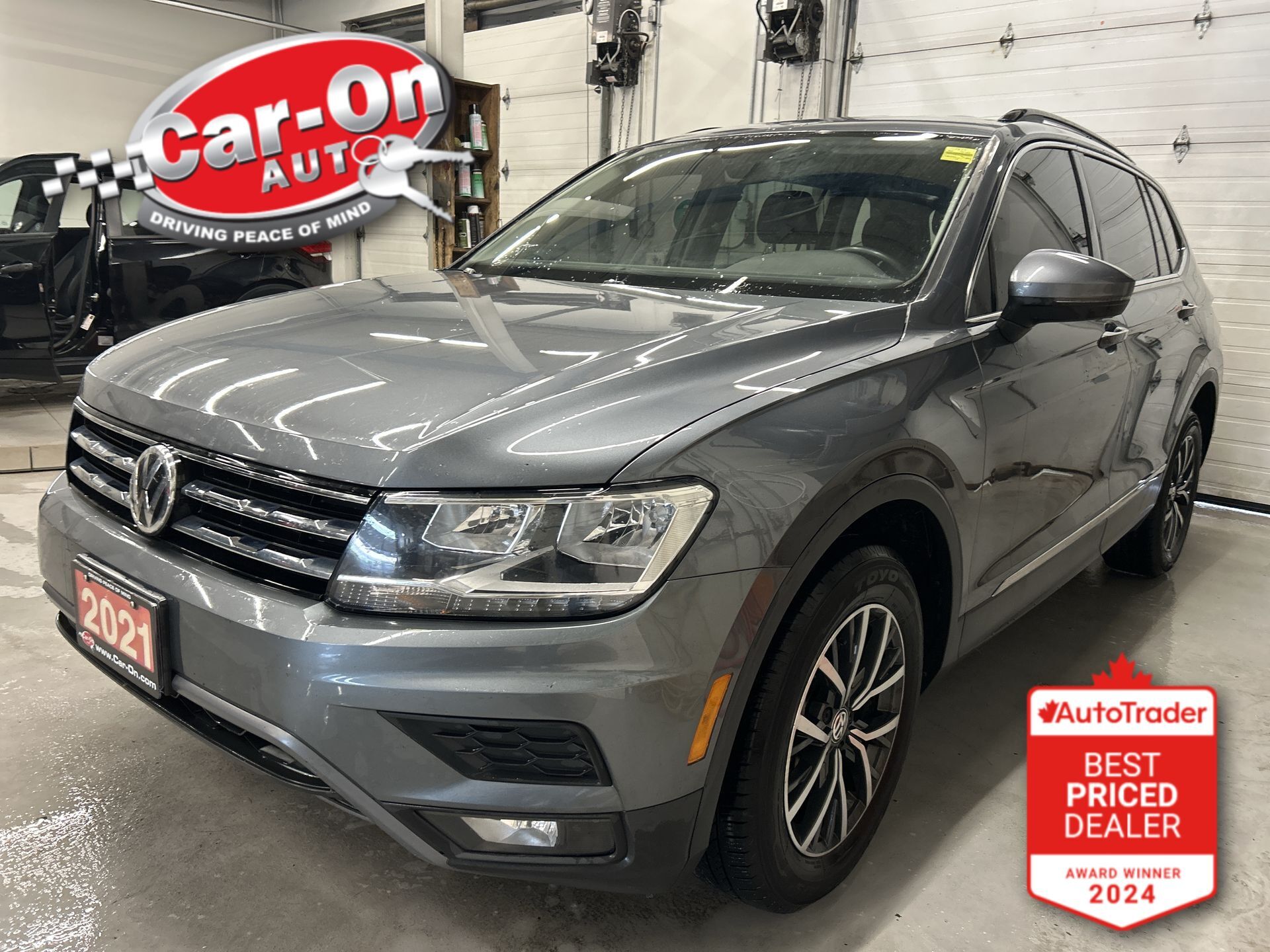 Silver 2021 Volkswagen Tiguan Comfortline 4Motion SUV / Crossover Automatic
