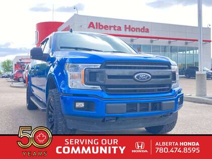 Blue 2020 Ford F-150 King Ranch SuperCrew 4WD Pickup Truck Four-Wheel Drive 6-Speed Automatic