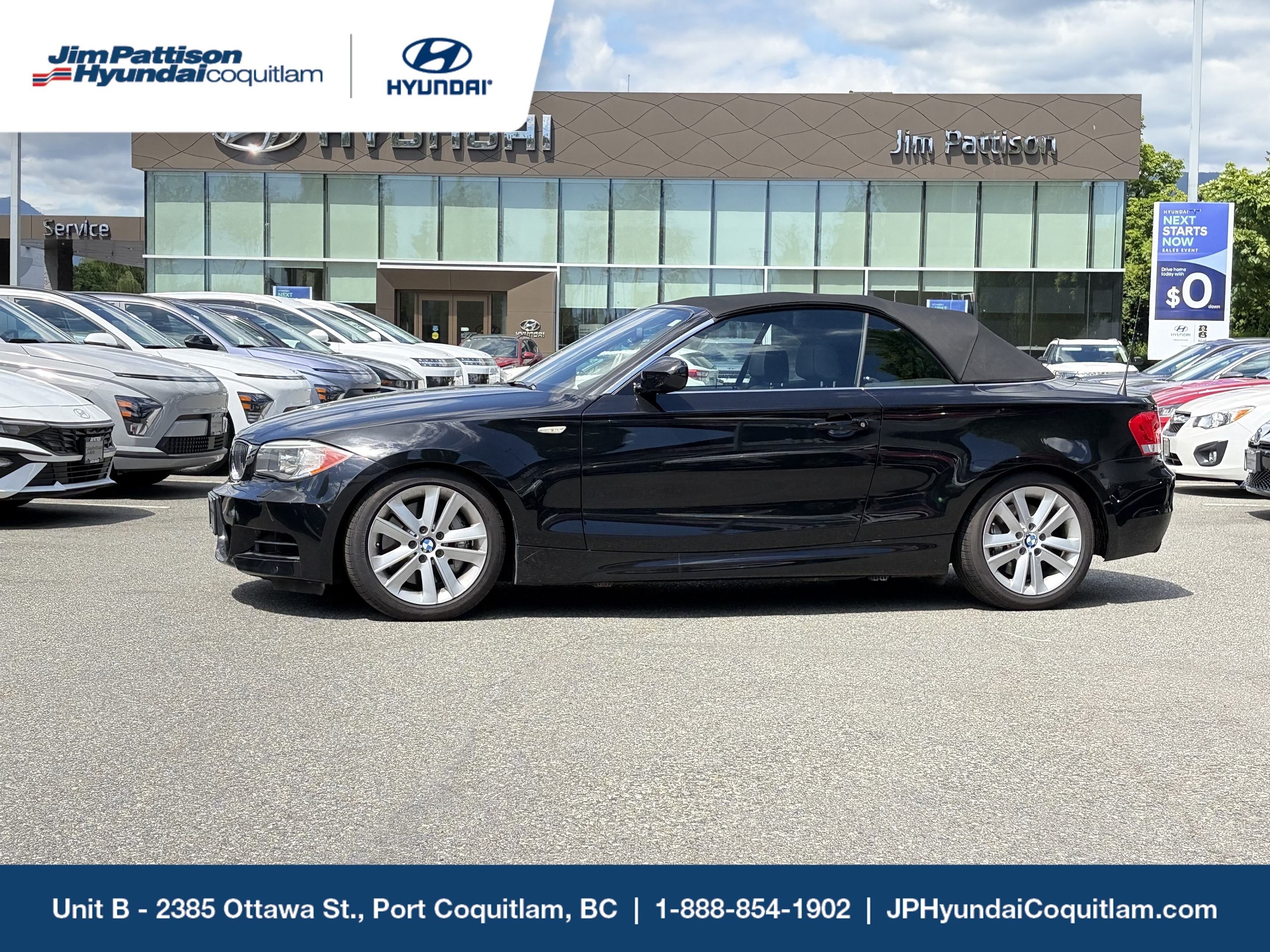 2012 BMW 1 Series 135i Convertible RWD