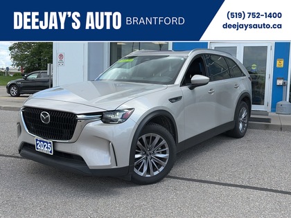 Silver 2025 Mazda CX-90 GS-L AWD SUV / Crossover 8-Speed Automatic