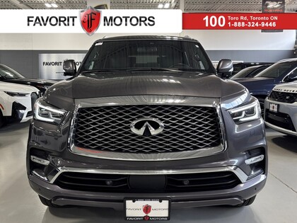 Gray 2024 INFINITI QX80 Luxe 4WD SUV / Crossover All-Wheel Drive 7-Speed Automatic