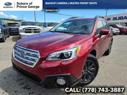 Red 2016 Subaru Outback 2.5i Wagon All-Wheel Drive Continuously Variable Transmission