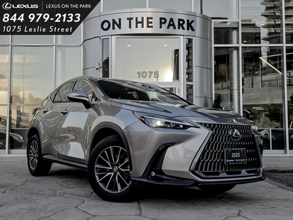 Silver 2025 Lexus NX Hybrid 350h Premium AWD SUV / Crossover All-Wheel Drive Continuously Variable Transmission