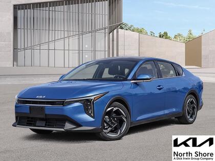Blue 2026 Kia K4 EX FWD Sedan Front-Wheel Drive Continuously Variable Transmission