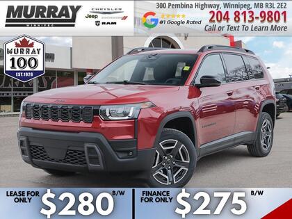 Red 2026 Jeep Cherokee Limited 4WD SUV / Crossover Four-Wheel Drive Continuously Variable Transmission