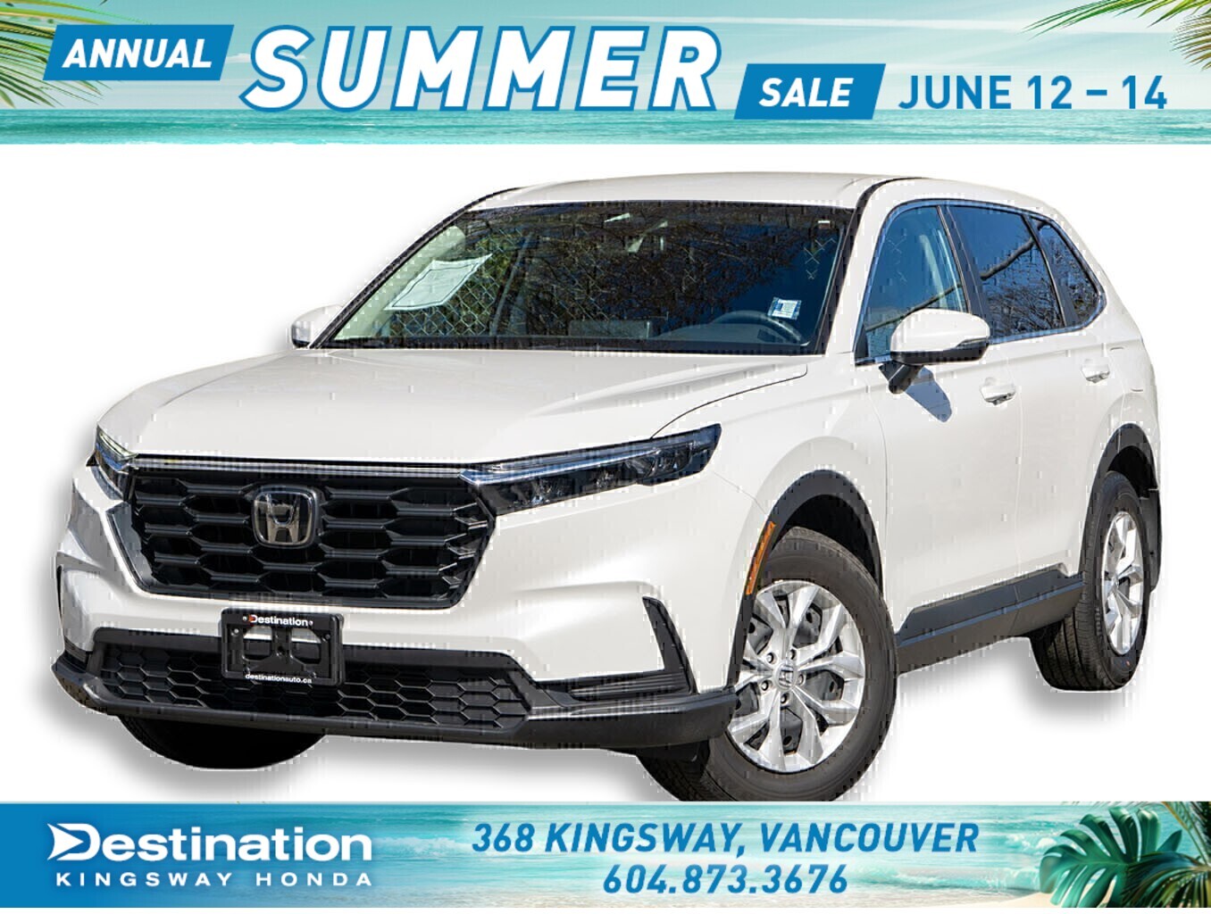 Platinum White Pearl 2025 Honda CR-V LX AWD SUV / Crossover All-Wheel Drive Automatic