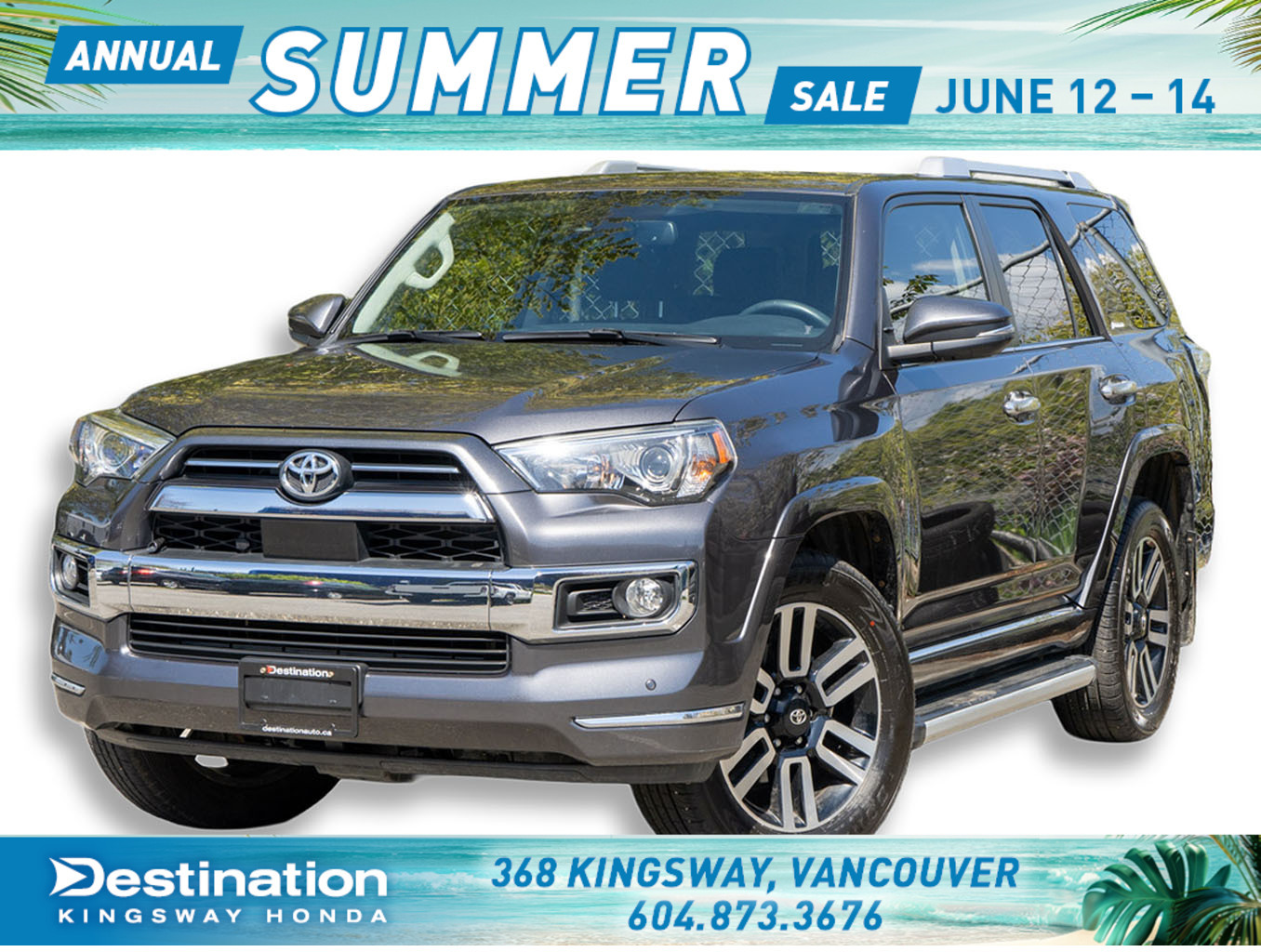 Gray 2020 Toyota 4Runner SR5 4WD SUV / Crossover Four-Wheel Drive Automatic